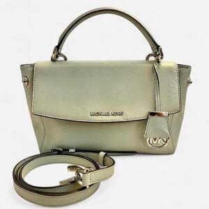 Michael Kors Mini Ava Satchel Mint green bag